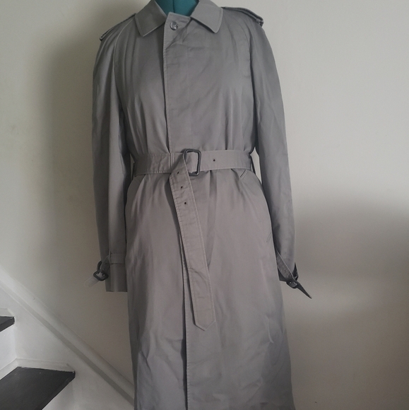 Aquascutum London Aqua 5 Unisex Trench Coat - Picture 5 of 16